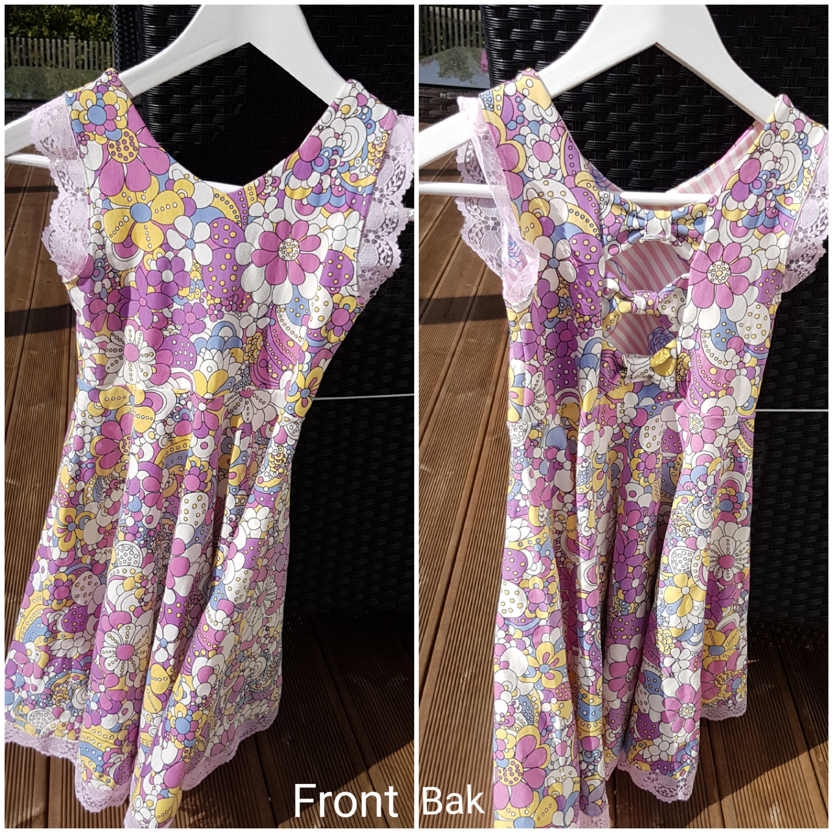 Aria's Bow Back Dress